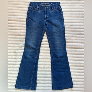 MIA Jeans Women's Flare Denim in Classic Blue